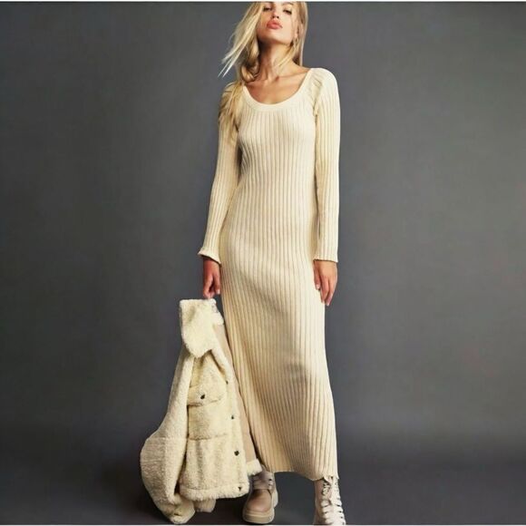 NWT Free People Beach Walk About Maxi Dress - Picture 1 of 13